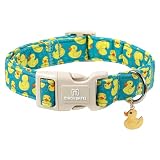Maca Bates Summer Cute Duck Dog Collar for Small Boy Girl Dogs