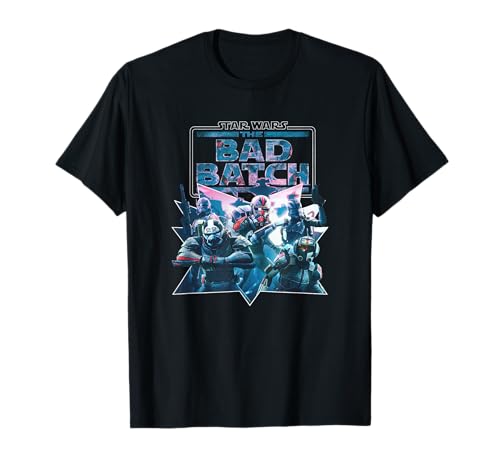 Star Wars The Bad Batch t-shirt Clone Force 99 idéal pour les conventions et soirées streaming