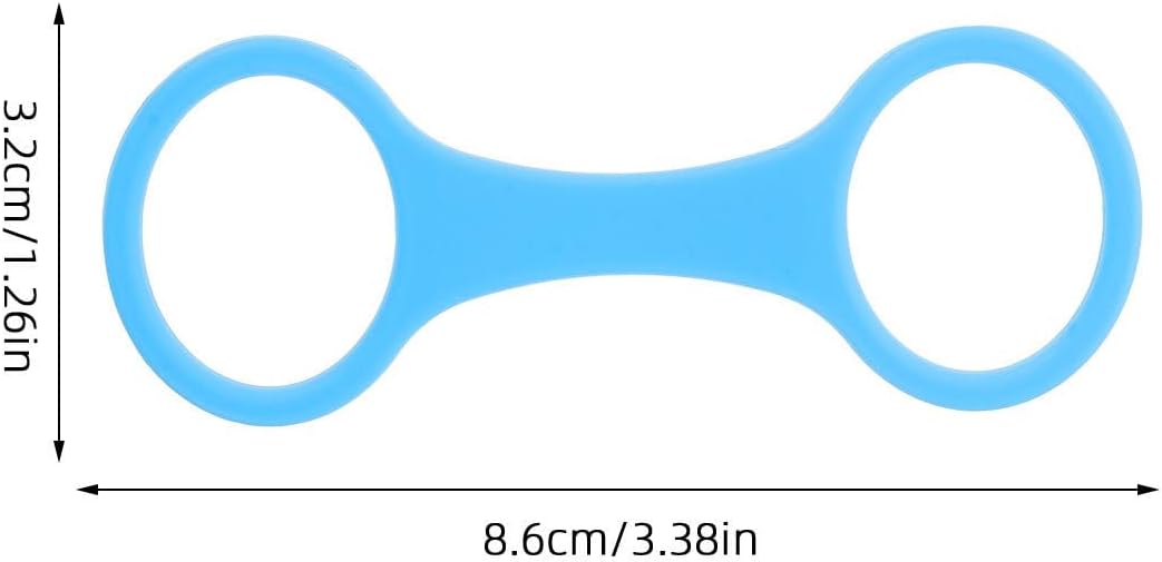 6pcs Silicone Snorkel Holder Clip for Diving Mask with Quick Release Buckle, Universal Design Keeps Gear Stable for Underwater Activities and Diving Adventure