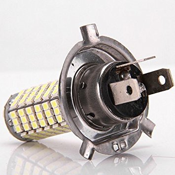 SODIAL (R) 2X Auto H4 120 LED 3528 SMD xeno bianco...