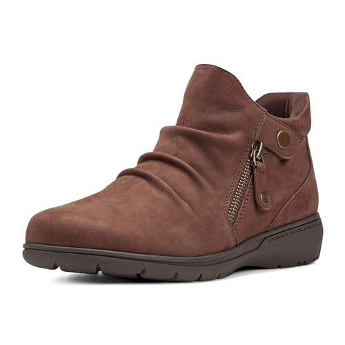 Bottines marron foncé Rockport Helen 41 Large : finies les chaussures trop serrées