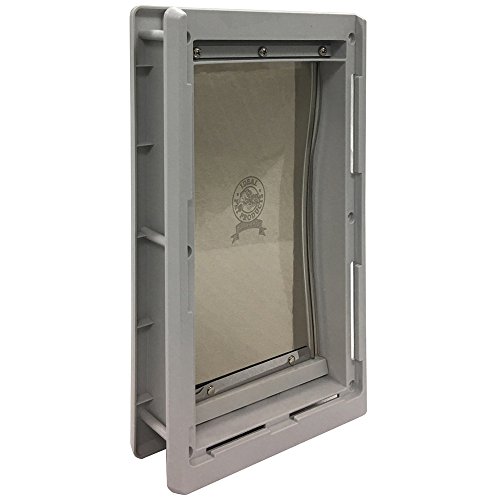 Ideal Pet Products Designer Series Plastic Pet Door With Telescoping Frame, Medium, 7" X 11.25" Flap Size #TOP1