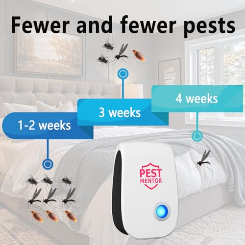 Répulsif à ultrasons pour chasser les souris et insectes sans produits chimiques - 7