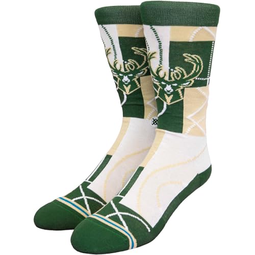 Chaussettes Stance NBA Bucks évite les ampoules au basket