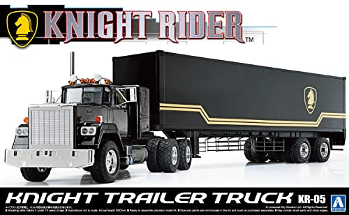 Maquette Knight Rider KR-05 Aoshima 1/28 : assemblage précis sans défaut d'ajustement