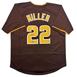 Autographed/Signed Mason Miller San Diego Brown Baseball Jersey JSA COA