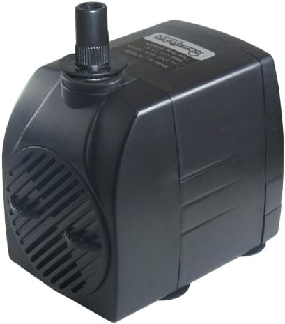 FountainPro 800GPH 120V Submersible Stream/Pond/Fountain Water Pump, WT800P