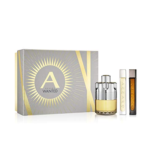 Image of Azzaro Wanted Eau de Toilette - Vibrant & Irresistible Mens Cologne - Woody, Citrus & Spicy Fragrance - Fresh Notes of Cardamom, Lemon, Vetiver - Everyday Wear - Luxury Perfumes for Men