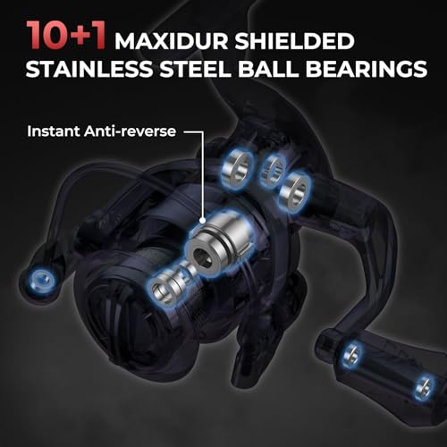 Sharky III Spinning Fishing Reel,Size 4000