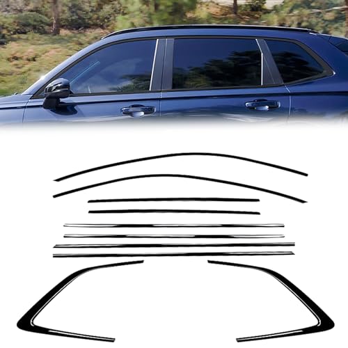 10PCS Window Molding Trim Strip for Honda CR-V CRV 2023 2024 2025 2026