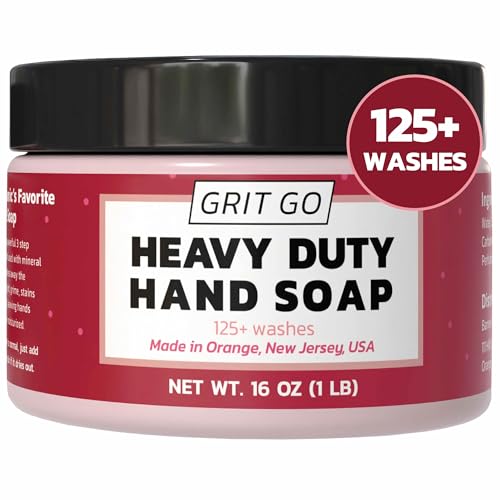 Industrial Hand Soap Paste,Removes Grease, Oil, Rust &amp; Paint (1 lb)