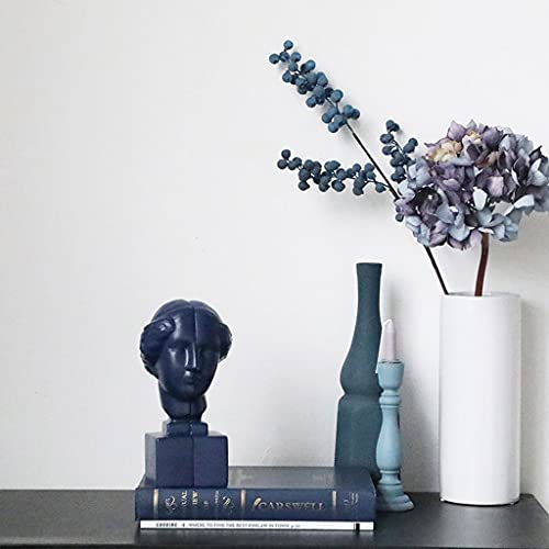 Sujetalibros decorativos Avatar escultura azul de alta gama para libros de colección 5
