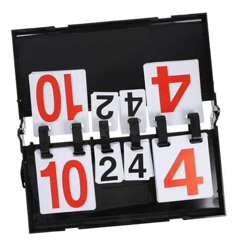 Mipcase Convenient Scoreboard for Basketball Game Scoreboard Portable Scorekeeper