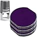 COLOP E/R50 Non-Toxic, Water Based Premium Replacement Pad for Printer R50 Stamp - Pack of 3 - Purple