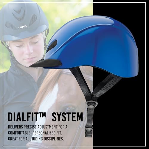 image for Troxel Liberty Ultralight Horse Riding Helmet, Low-Profile Adjustable 