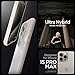 Spigen for iPhone 15 Pro Max Case, Ultra Hybrid [No Magnet Ring][Anti-Yellowing] - Natural Titanium