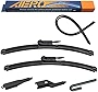 AERO Avenger 22'+22' Premium All-Season Wiper Blades with Extra Refills OEM Replacement for Chevrolet Silverado Avalanche Suburban Ford F150 F250 F350 GMC Savana Sierra Yukon Dodge Ram 1500 2500 3500 (Set of 2)