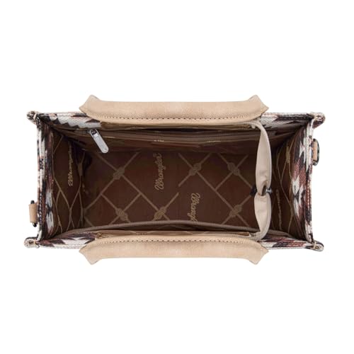 Image of Montana West X Wrangler Tote Bag for Women Boho Aztec Shoulder Purse Top Handle Satchel Handbag