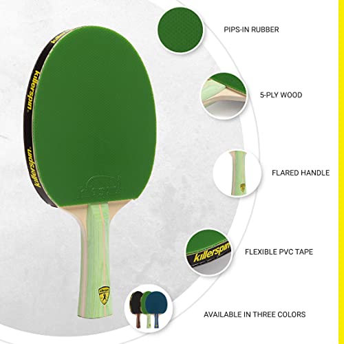 Image of Killerspin JET200 Table Tennis Paddle Lime