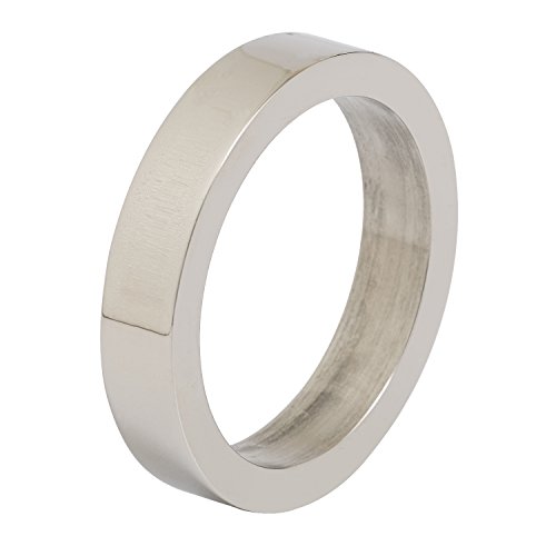 Dii Decorative Assorted Silver Napkin Ring Set, One Size, Silver Circle, 6 Count #TOP1