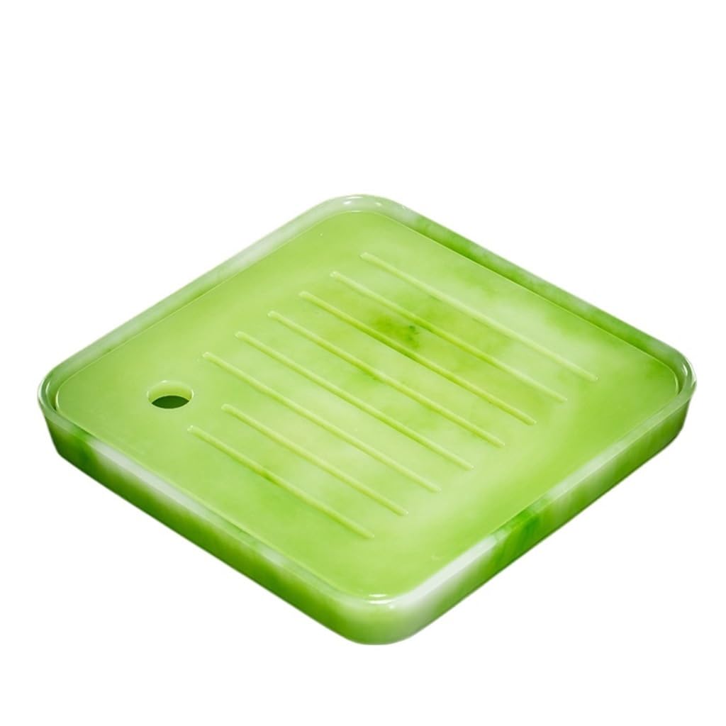 GTHTUHFD Kung Fu Tea Tray Chinese Simple Tea Tray Square Water Storage Tray Household Kung Fu Tea Ceremony Accessories Tea Room Tray,B