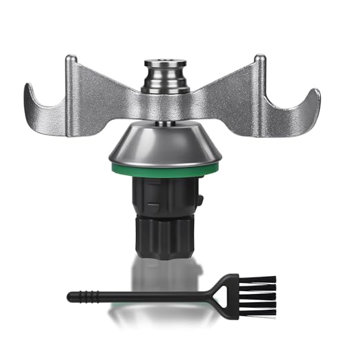 Couteau Mélangeur à Pâte en Acier Inoxydable pour Thermomix TM7, TM6 & TM5 par MMOBIEL – Lames Surélevées pour Force de Pétrissage Centrale – Idéal...