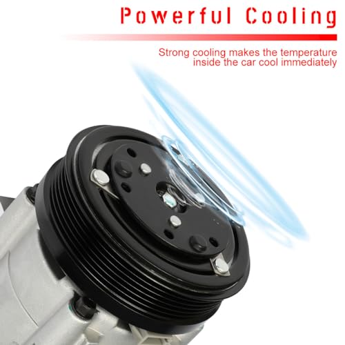 Image of CCIYU AC Compressor w /Clutch for Ford Contour for Ford Escape 1995-2007