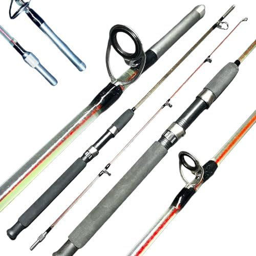 MARURI, VARA PARA MOLINETE ALTO MAR 1.65M - SOLIDA - 10-35LB- 2 PARTES C/ROSCA - PESCA PESADA