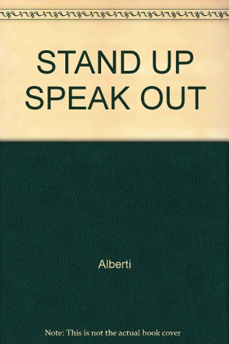 Stand Up Speak Out 0671640216 Book Cover