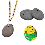 【 Small Size】- The stones 4PCS/10PCS about 1.2-1.5 inches in length.Please pay attention to the size . the photo is for reference .All great for rock art .These are fun to DIY ARTS and great for a variety of craft projects. 【 Natural & Unique 】- Thes...