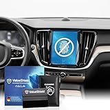 ValueShield Anti-Fingerabdruck Displayschutzfolie Matt passend für Volvo XC40/EX40 2017-2027: 9 Zoll Tacho, Radio, Multimedia, Navi, Bildschirm, Infotainment Touchscreen Entspiegelung