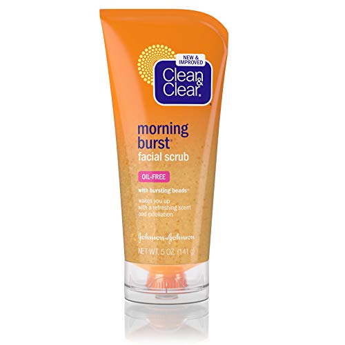 Clean & Clear Morning Burst Facial Scrub For All Skin Types, 5 Fl. Oz. #TOP9