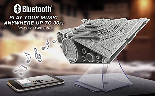 Star Wars Li-B33.FMv7 Bluetooth Speaker - The Force Awakens First Order Star Destroyer Villain Flagship Lights Up When In Use Star Wars Li-B33.FMv7 Bluetooth Speaker - The Force Awakens First Order Star Destroyer Villain Flagship Lights Up When In Use
