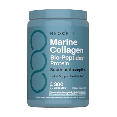 NeoCell Marine Collagen Peptides Capsules | 300 Pills