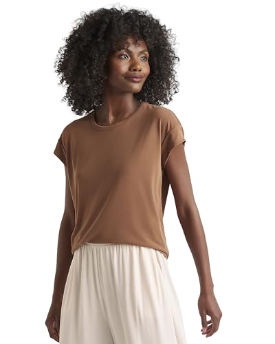 T-Shirt Ras du Cou en Jersey Sandwash Splendid Arlo Douceur Absolue