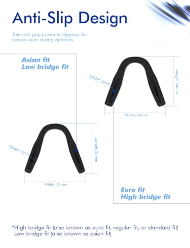 Image of SAUCER Replacement Nose Pieces Pads for Oakley Hex Jector OX8032 | OX8174F Eyeglass