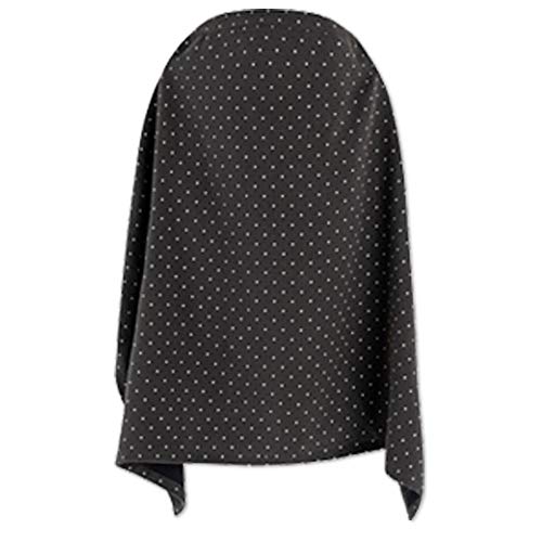 【チャコール】授乳ケープ 授乳 ケープ 授乳カバー カバー 抱っこ紐 ウィンドブレーカー ブランケット 綿 コットン 調節 バックル 防風 防寒 UV アジャスター オールインワン プレゼント 出産祝い 妊婦 マタニティ ベイビー&アイ ベビー&アイ ベイ