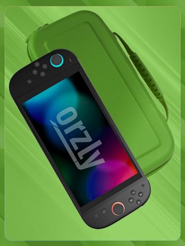 Image of Orzly Case Compatible with Nintendo Switch 2 - Protective Travel Carry Case with Screen Padding, Game Card & microSD Slots, Zipped & Open Pockets for Accessories - 7.9 inch Gift Boxed