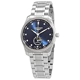Longines Master Automatic Diamond Blue Dial Orologio da uomo L29094976, Blu, moderno