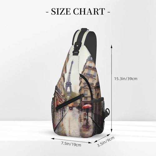 Bolso cruzado para hombre tipo morral impermeable miniatura 3