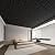 WOWSTAR 12-Pack 24"x24" Drop Ceiling Tiles, Waterproof Ceiling Panels, Only Fit into the Grid, Black