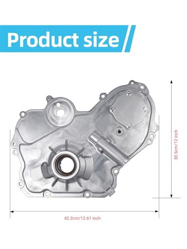 Image of TAUTOY Oil Pump M349 Timing Cover Gasket TCS46041 2.0L 2.2L 2.4L 2000-2017 For Chevy Cobalt Equinox HHR Malibu Orlando,For Buick LaCrosse Regal Verano,For Pontiac Solstice,For Saturn Ion Sky Vue