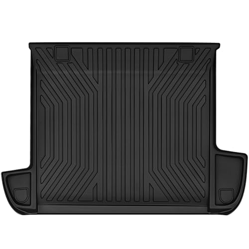 OEDRO Cargo Liner Fit for 2010-2024 Toyota 4Runner Cargo Mats 5 Seats (No 3rd Seat or No Sliding Cargo Deck) All Weather Protection Custom Fit 4Runner Cargo Trunk Liners