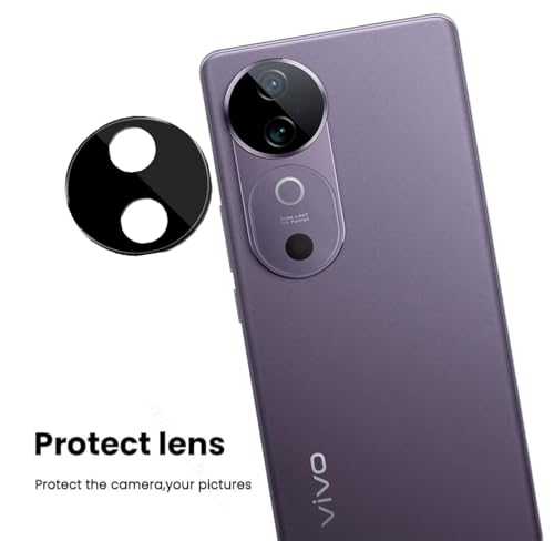 Image of FabeKee Camera Lens Protector Compatible With VIVO T4R 5G 9H Tempered Glass, Anti-Scratch, HD Clear, Easy Installation, Ultra-Thin Camera Lens Protection
