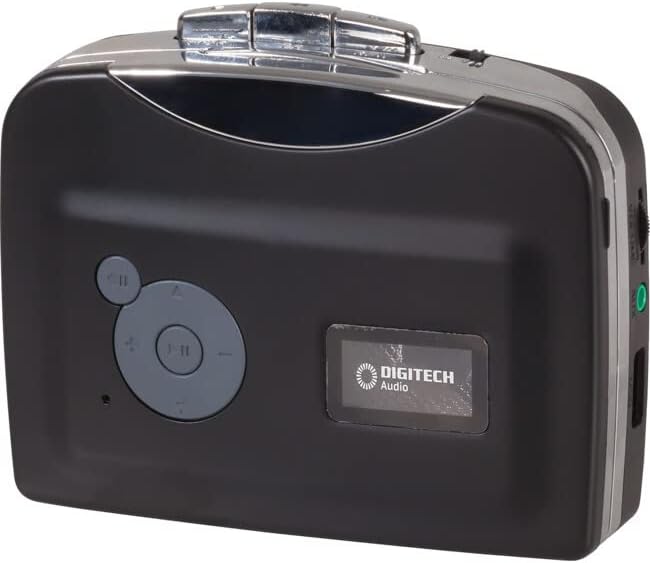GE4102 Portable USB Tape Cassette to Digital Recorder No Computer Required No Computer Required, Automatically or Manually Partition Songs
