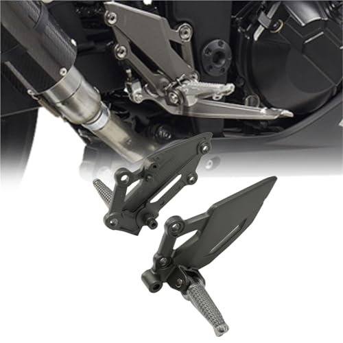 Support de repose-pieds avant moto Kawasaki Z250 Z300 Ninja 300 EX300 platine conducteur