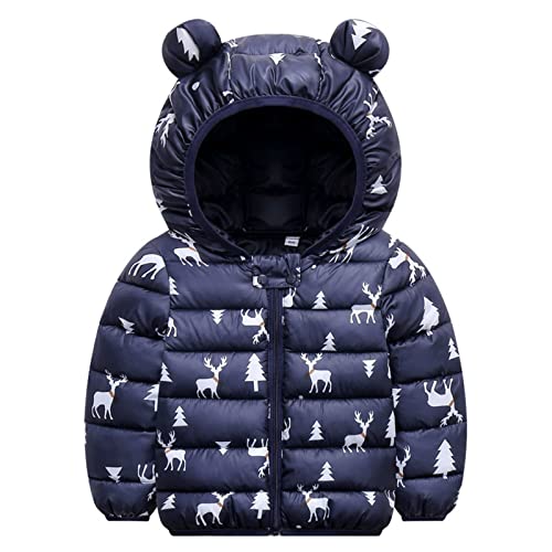 Baby Boys Girls Down Coats Toddler Kids Unisex Fall Winter Warm Rainbow Colour Jacket Hooded Padded Clothes Stuff
