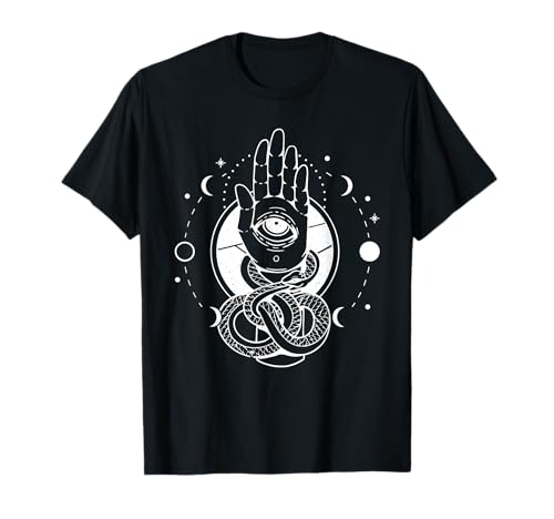 Ojo que todo lo ve Blackcraft Okklutismus Brujería Tarot Camiseta