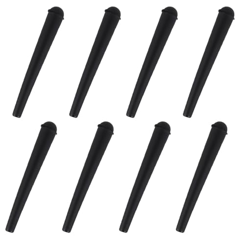 8 Stück Teilige Gelenkhülse Joint Hülsen Joint-Hülse Transporthülle Dosenaufbewahrungsbehälter 120mm Joint Zubehör Joint Tube Joint-Behälter Joint Hüllen Geruchsdicht (Schwarz)