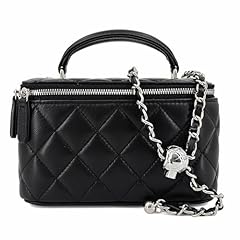 Black – Silver Hardware (Detachable Strap)